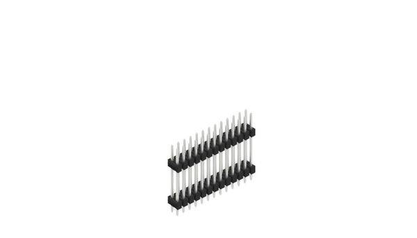 Fischer Elektronik Stiftleiste (Standard) Anzahl Reihen: 2 10057375 10St.