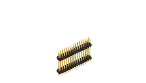 Fischer Elektronik Stiftleiste (Standard) Anzahl Reihen: 2 10057379 10St.