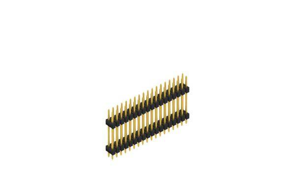 Fischer Elektronik Stiftleiste (Standard) Anzahl Reihen: 2 10057386 10St.