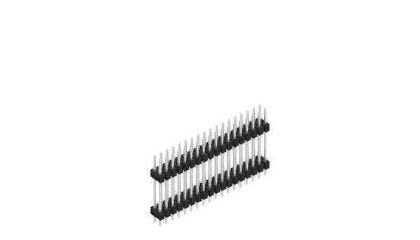 Fischer Elektronik Stiftleiste (Standard) Anzahl Reihen: 2 10057387 10St.
