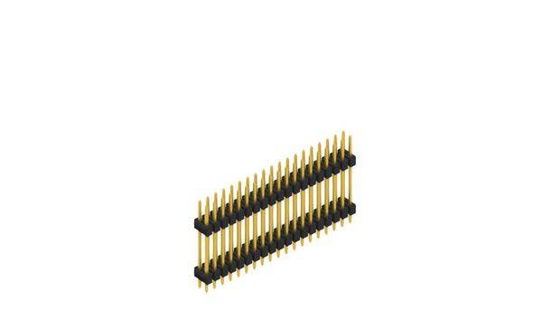 Fischer Elektronik Stiftleiste (Standard) Anzahl Reihen: 2 10137460 10St.
