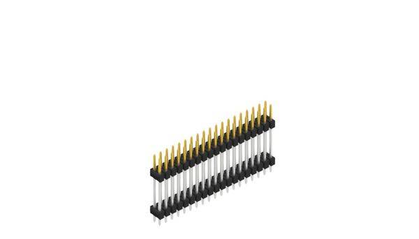 Fischer Elektronik Stiftleiste (Standard) Anzahl Reihen: 2 10057388 10St.