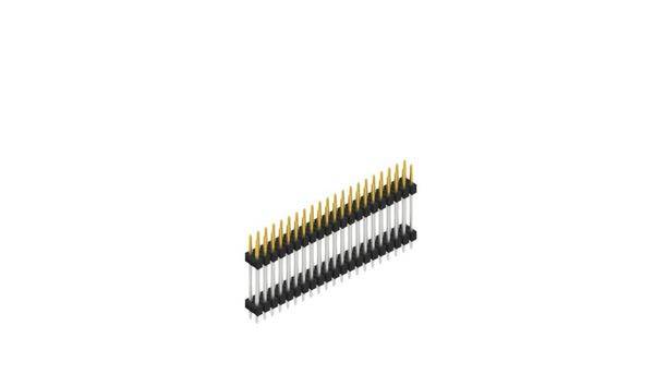 Fischer Elektronik Stiftleiste (Standard) Anzahl Reihen: 2 10057391 10St.