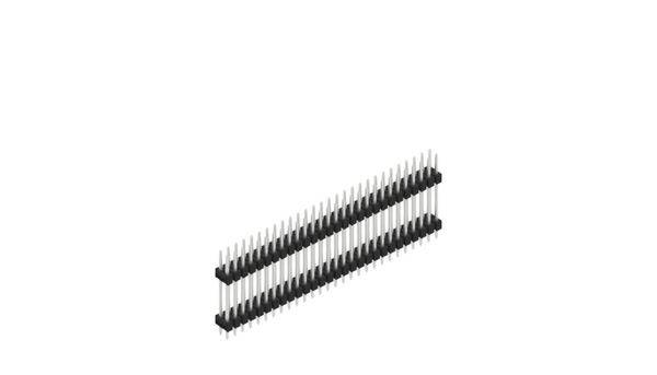 Fischer Elektronik Stiftleiste (Standard) Anzahl Reihen: 2 10057400 10St.