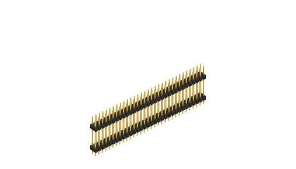 Fischer Elektronik Stiftleiste (Standard) Anzahl Reihen: 2 10057402 10St.