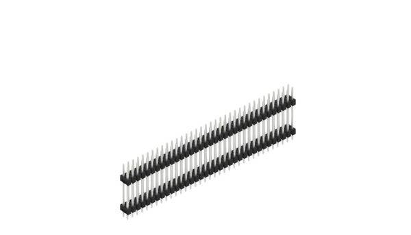 Fischer Elektronik Stiftleiste (Standard) Anzahl Reihen: 2 SL617270Z 10St.