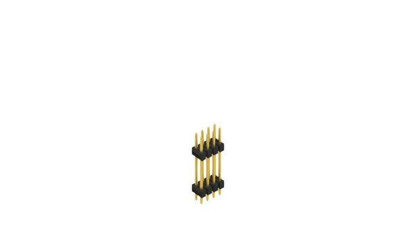 Fischer Elektronik Stiftleiste (Standard) Anzahl Reihen: 2 10057349 10St.