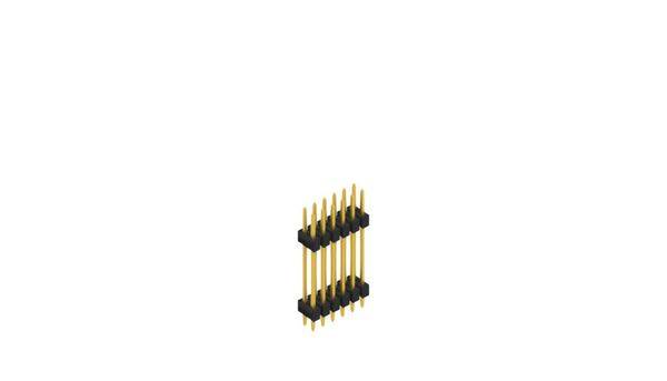 Fischer Elektronik Stiftleiste (Standard) Anzahl Reihen: 2 10057420 10St.