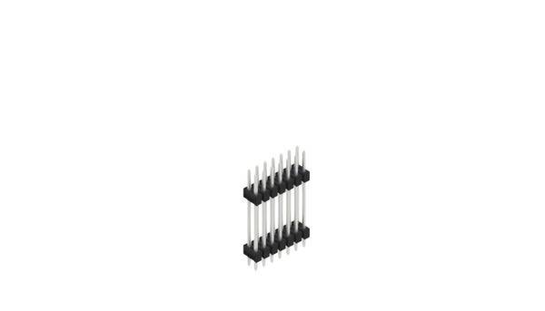Fischer Elektronik Stiftleiste (Standard) Anzahl Reihen: 2 10057426 10St.