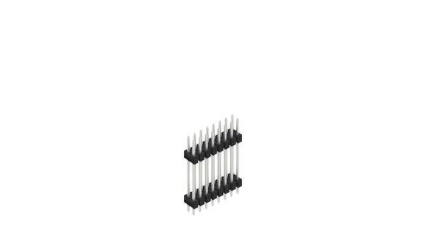 Fischer Elektronik Stiftleiste (Standard) Anzahl Reihen: 2 10057429 10St.