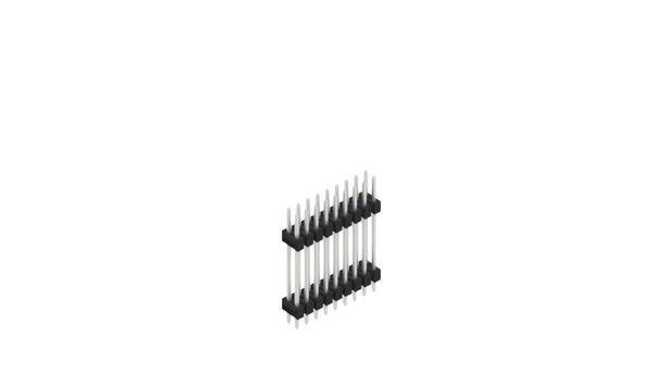 Fischer Elektronik Stiftleiste (Standard) Anzahl Reihen: 2 10057433 10St.