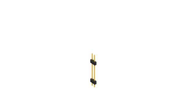 Fischer Elektronik Stiftleiste (Standard) Anzahl Reihen: 2 10057407 10St.