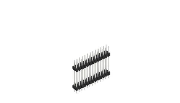 Fischer Elektronik Stiftleiste (Standard) Anzahl Reihen: 2 10057444 10St.