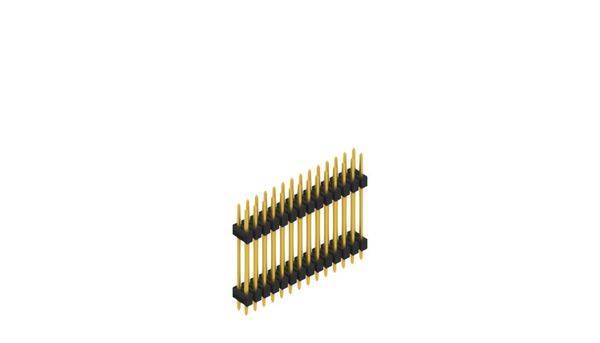 Fischer Elektronik Stiftleiste (Standard) Anzahl Reihen: 2 10057445 10St.