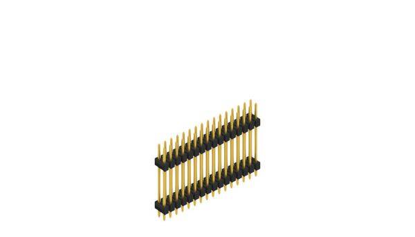 Fischer Elektronik Stiftleiste (Standard) Anzahl Reihen: 2 10057448 10St.