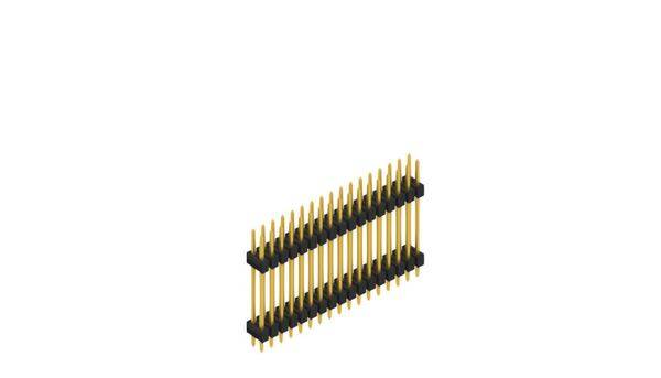 Fischer Elektronik Stiftleiste (Standard) Anzahl Reihen: 2 10057450 10St.