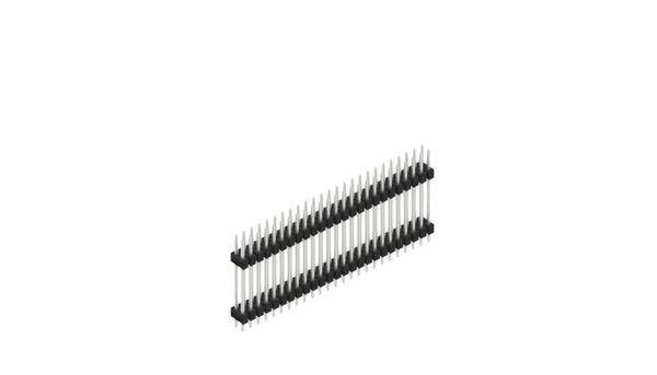 Fischer Elektronik Stiftleiste (Standard) Anzahl Reihen: 2 10057462 10St.
