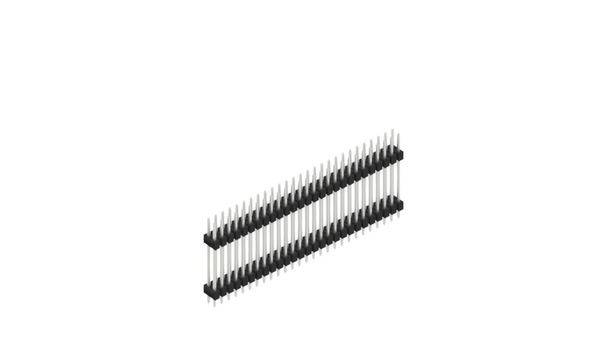 Fischer Elektronik Stiftleiste (Standard) Anzahl Reihen: 2 SL619754Z 10St.