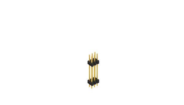 Fischer Elektronik Stiftleiste (Standard) Anzahl Reihen: 2 10057411 10St.