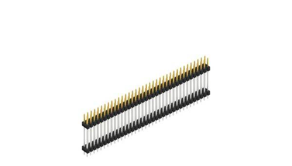 Fischer Elektronik Stiftleiste (Standard) Anzahl Reihen: 2 10057471 10St.
