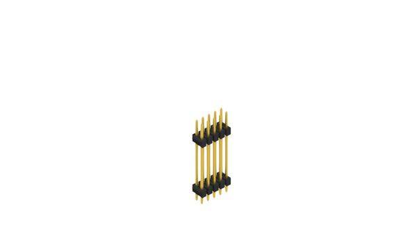 Fischer Elektronik Stiftleiste (Standard) Anzahl Reihen: 2 10057481 10St.