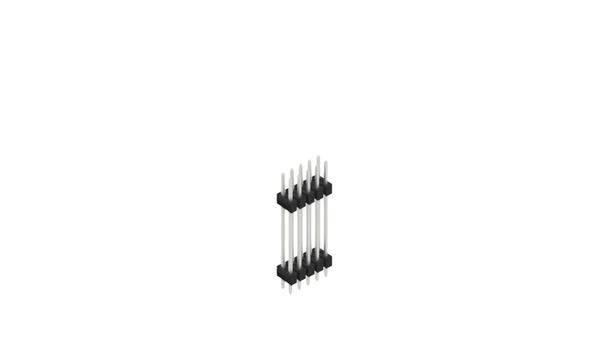Fischer Elektronik Stiftleiste (Standard) Anzahl Reihen: 2 10057484 10St.