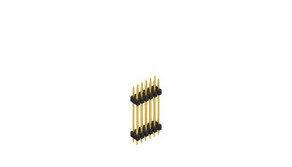 Fischer Elektronik Stiftleiste (Standard) Anzahl Reihen: 2 10057485 10St.