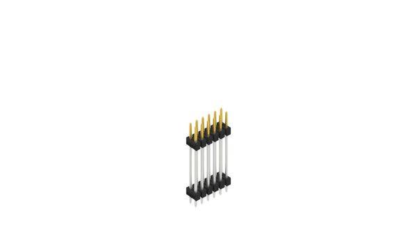 Fischer Elektronik Stiftleiste (Standard) Anzahl Reihen: 2 10057486 10St.