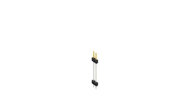 Fischer Elektronik Stiftleiste (Standard) Anzahl Reihen: 2 10057474 10St.