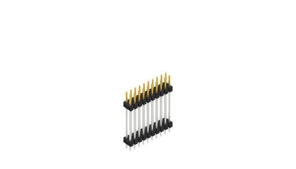 Fischer Elektronik Stiftleiste (Standard) Anzahl Reihen: 2 10132839 10St.