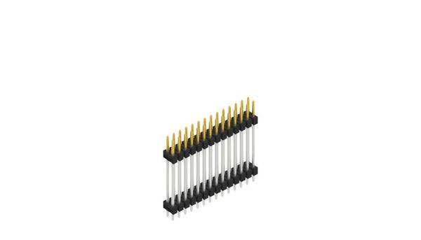 Fischer Elektronik Stiftleiste (Standard) Anzahl Reihen: 2 10057502 10St.