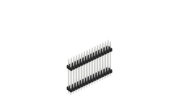 Fischer Elektronik Stiftleiste (Standard) Anzahl Reihen: 2 10057508 10St.