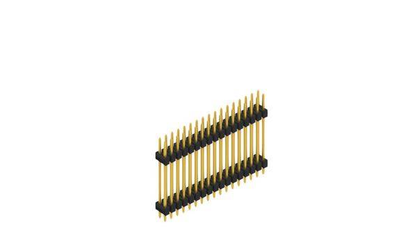 Fischer Elektronik Stiftleiste (Standard) Anzahl Reihen: 2 10057509 10St.