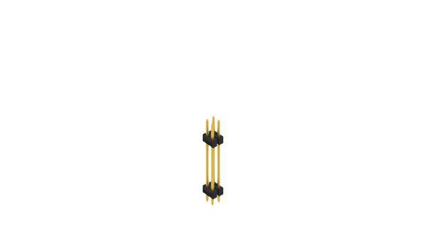 Fischer Elektronik Stiftleiste (Standard) Anzahl Reihen: 2 10131759 10St.