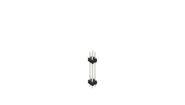 Fischer Elektronik Stiftleiste (Standard) Anzahl Reihen: 2 10164250 10St.