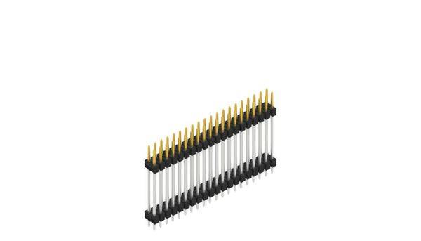 Fischer Elektronik Stiftleiste (Standard) Anzahl Reihen: 2 10057518 10St.