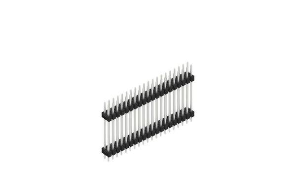 Fischer Elektronik Stiftleiste (Standard) Anzahl Reihen: 2 10157726 10St.