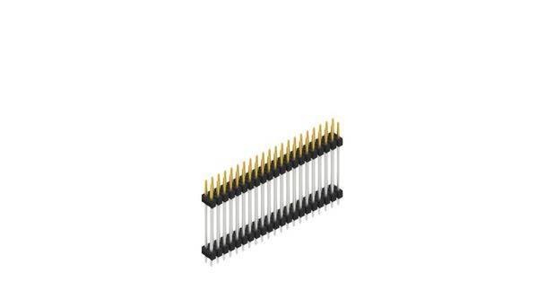 Fischer Elektronik Stiftleiste (Standard) Anzahl Reihen: 2 10057519 10St.
