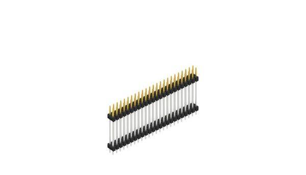 Fischer Elektronik Stiftleiste (Standard) Anzahl Reihen: 2 10057525 10St.