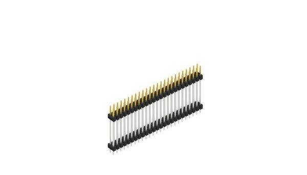 Fischer Elektronik Stiftleiste (Standard) Anzahl Reihen: 2 10057528 10St.