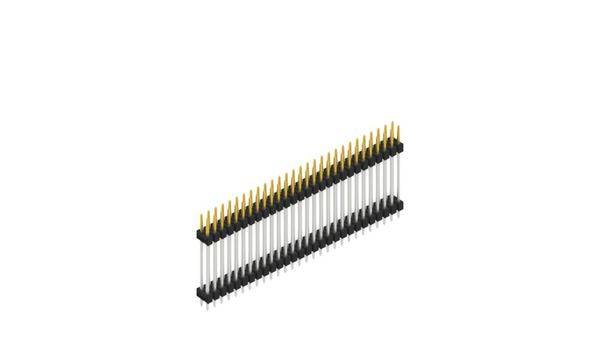 Fischer Elektronik Stiftleiste (Standard) Anzahl Reihen: 2 SL622356S 10St.