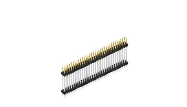 Fischer Elektronik Stiftleiste (Standard) Anzahl Reihen: 2 SL622358S 10St.