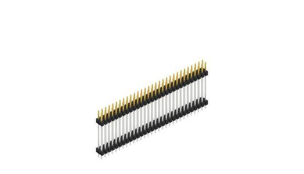 Fischer Elektronik Stiftleiste (Standard) Anzahl Reihen: 2 SL622360S 10St.