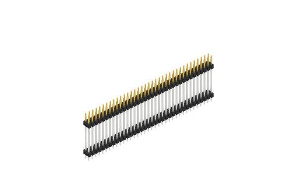 Fischer Elektronik Stiftleiste (Standard) Anzahl Reihen: 2 10057531 10St.