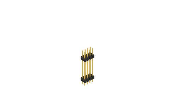 Fischer Elektronik Stiftleiste (Standard) Anzahl Reihen: 2 10057478 10St.