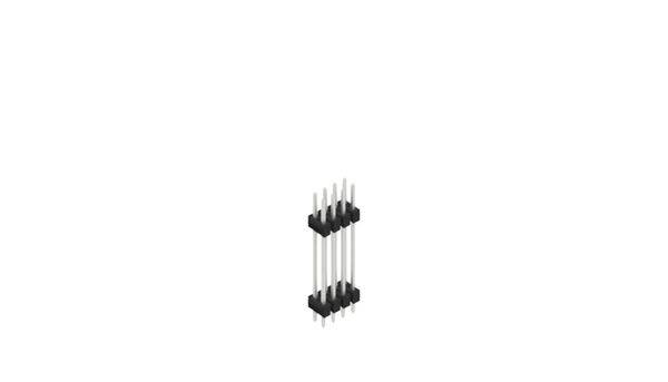 Fischer Elektronik Stiftleiste (Standard) Anzahl Reihen: 2 10057480 10St.