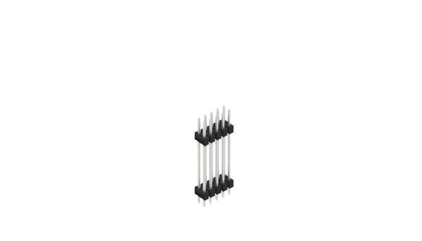 Fischer Elektronik Stiftleiste (Standard) Anzahl Reihen: 2 10057541 10St.