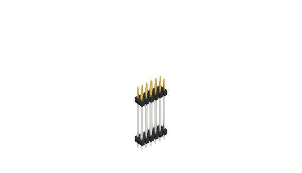 Fischer Elektronik Stiftleiste (Standard) Anzahl Reihen: 2 10080327 10St.