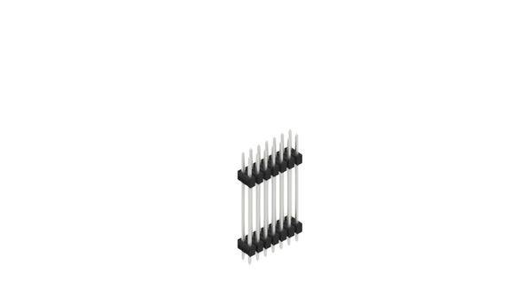 Fischer Elektronik Stiftleiste (Standard) Anzahl Reihen: 2 10057547 10St.