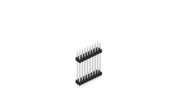 Fischer Elektronik Stiftleiste (Standard) Anzahl Reihen: 2 10057551 10St.